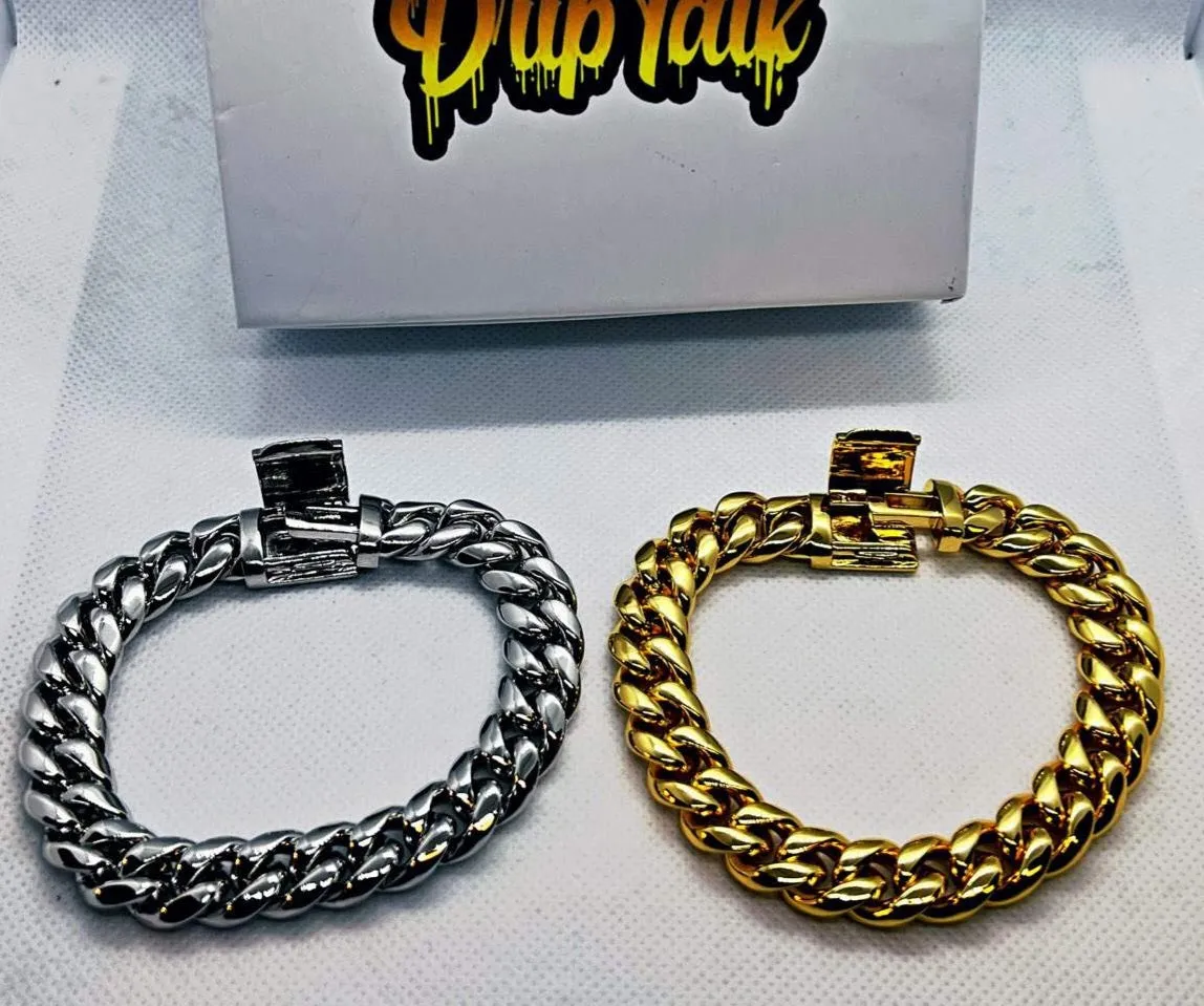 12MM CUBAN LINK BRACELETS