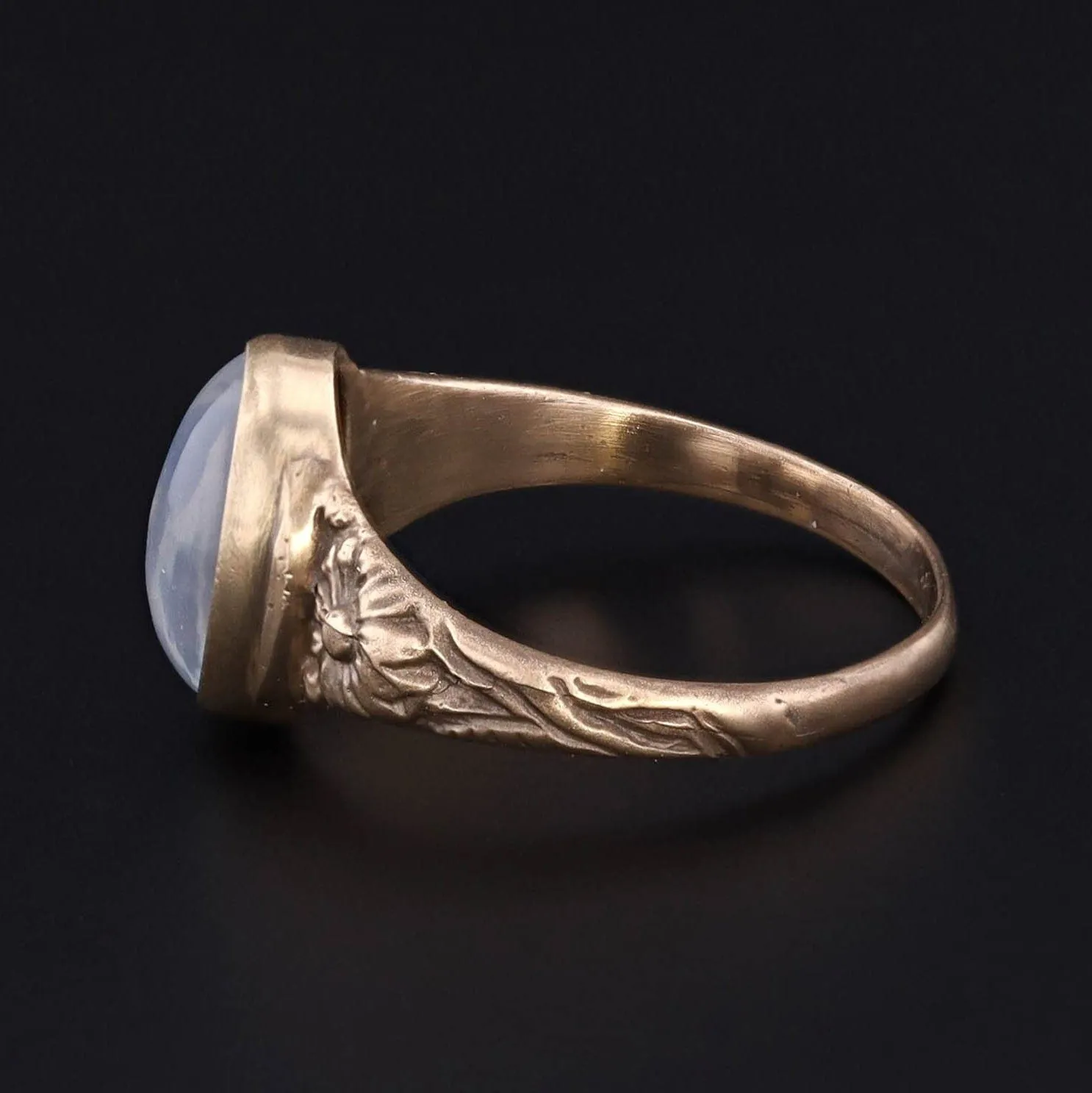 14k Gold & Moonstone Ring | Moonstone Ring