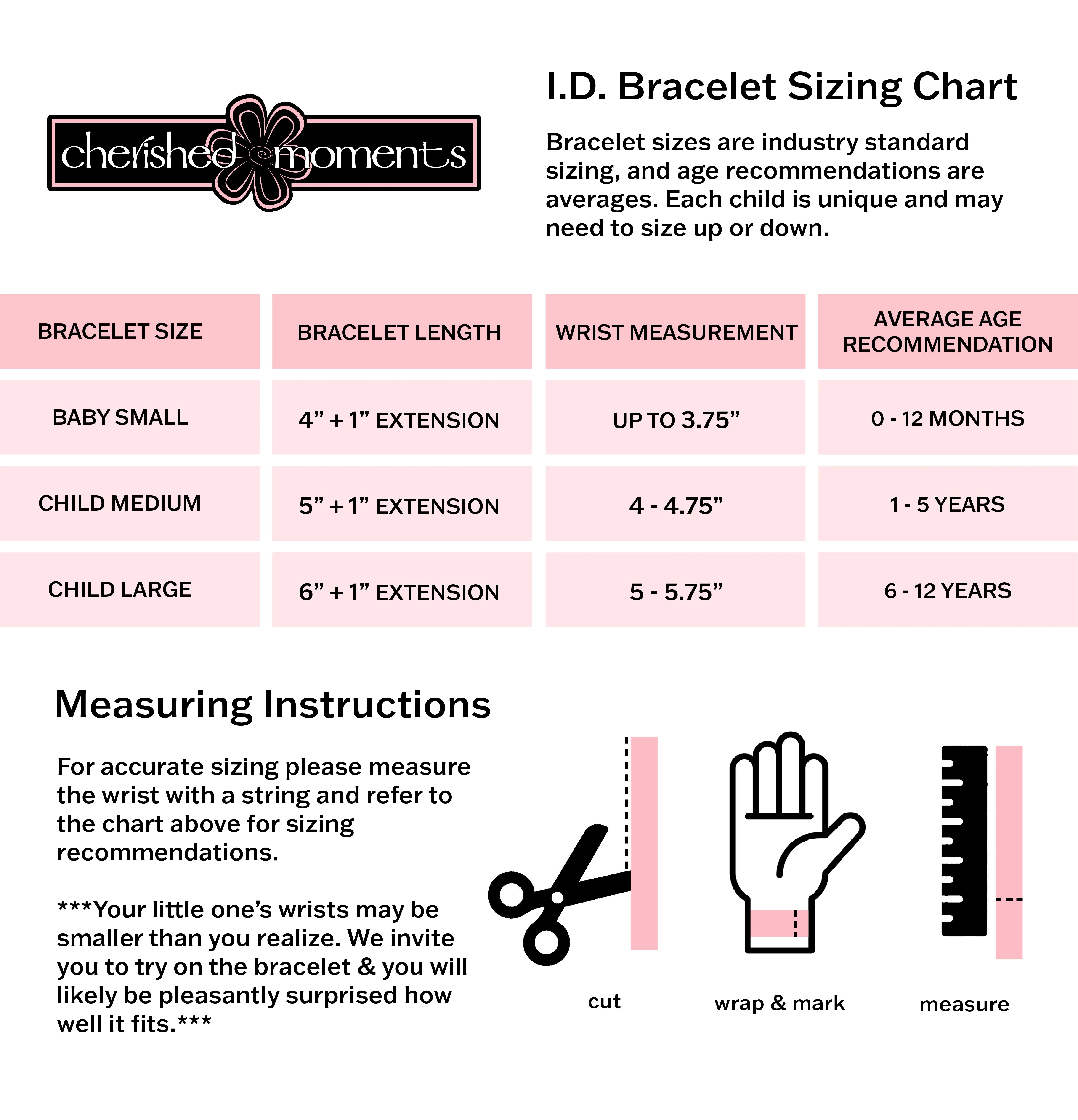 14K Gold-Plated or Sterling Silver I.D. Bracelet for Kids with FREE Engraving-Classic