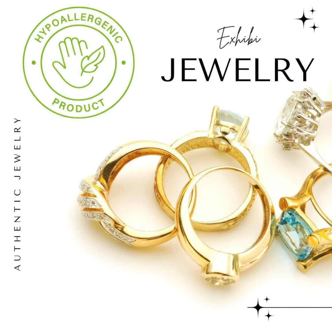 14K Gold Sunflower Picasso Statement Earrings