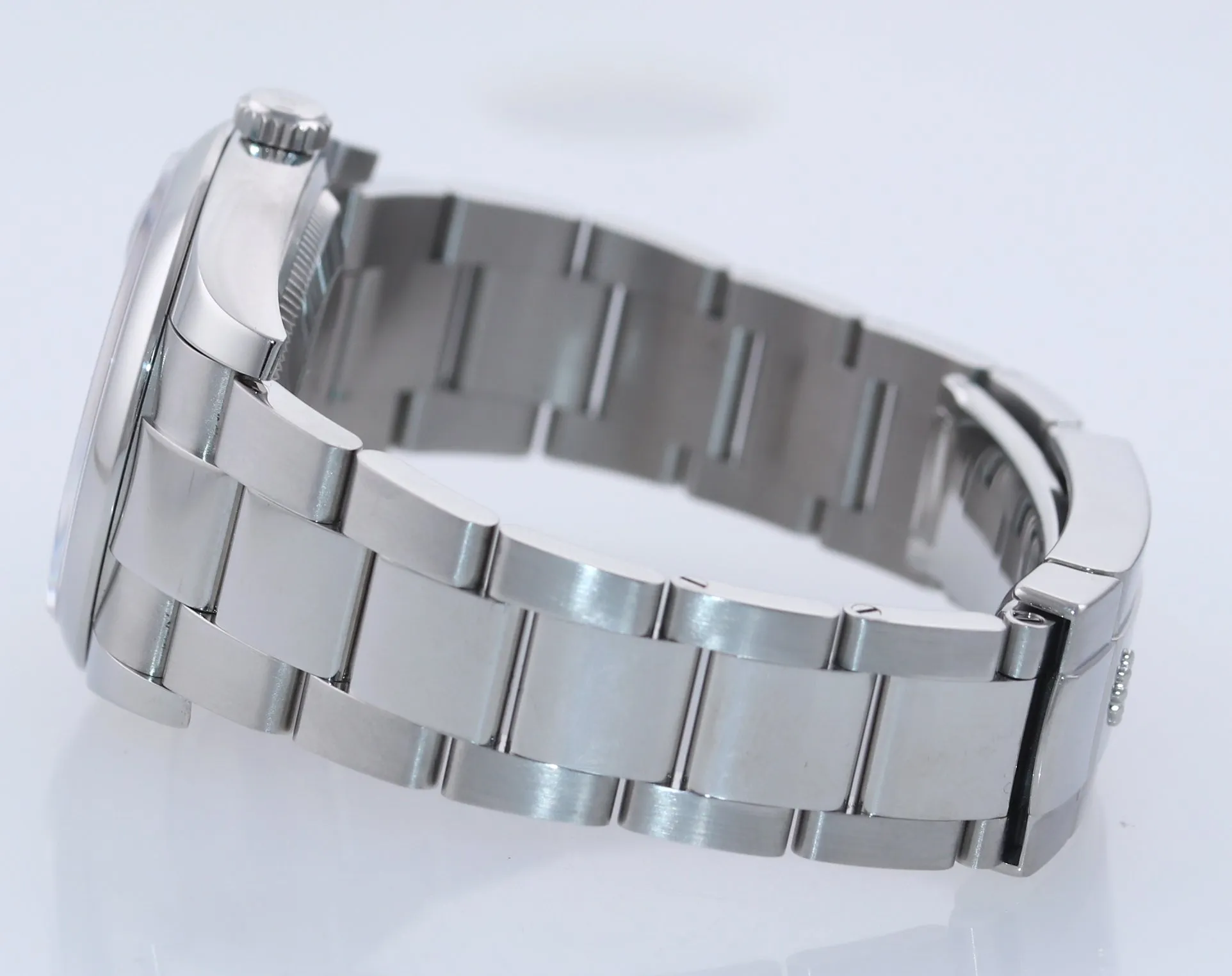 2019 NEW PAPERS Rolex DateJust Silver Stick 116200 36mm Oyster Steel Watch Box