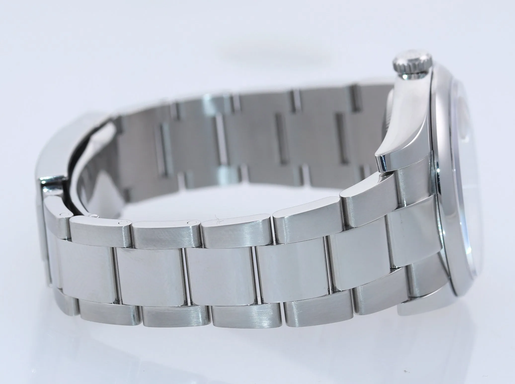 2019 NEW PAPERS Rolex DateJust Silver Stick 116200 36mm Oyster Steel Watch Box