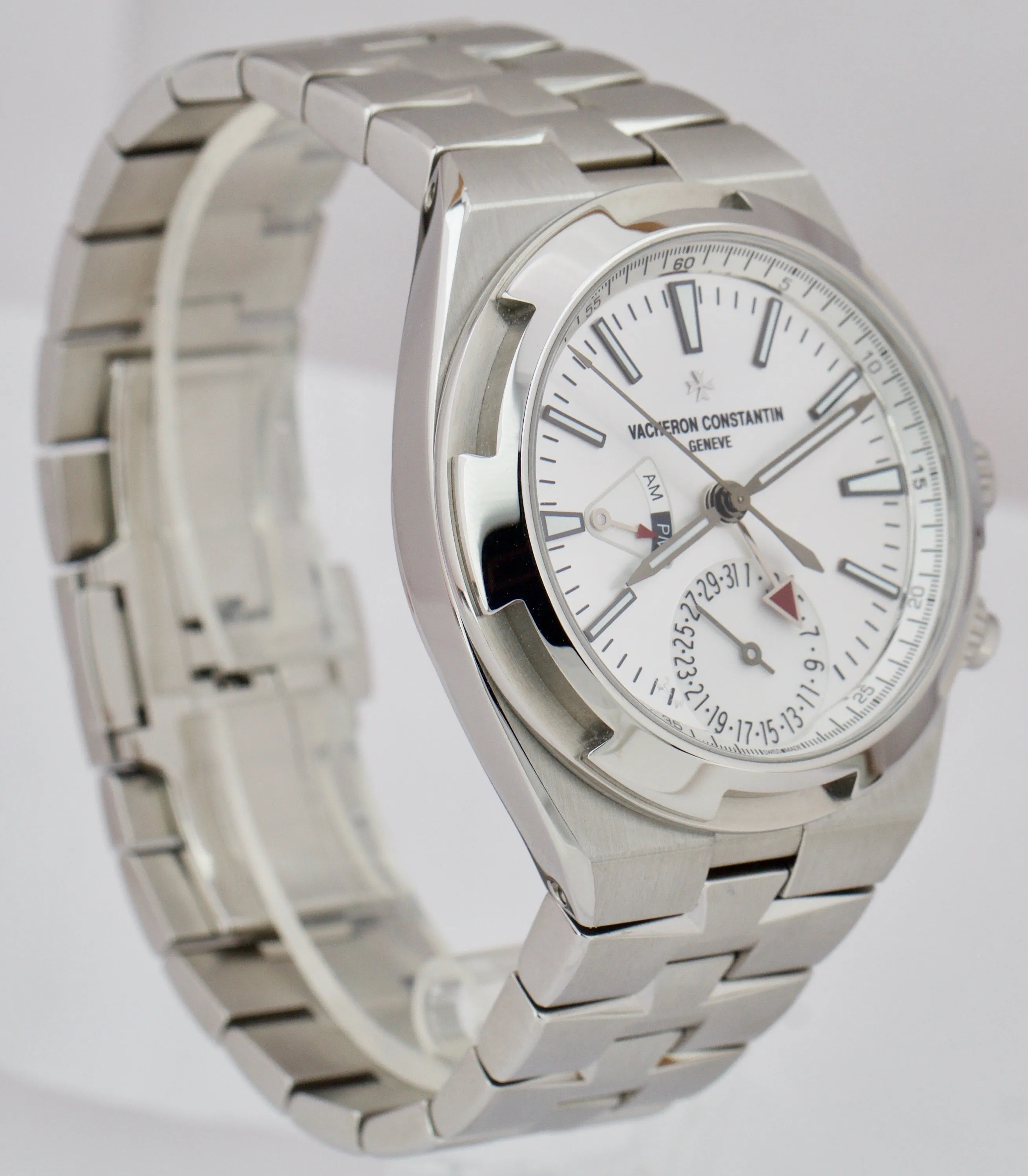 2021 Vacheron Constantin Overseas Silver Stainless 41mm Watch 7900V/110A-B333