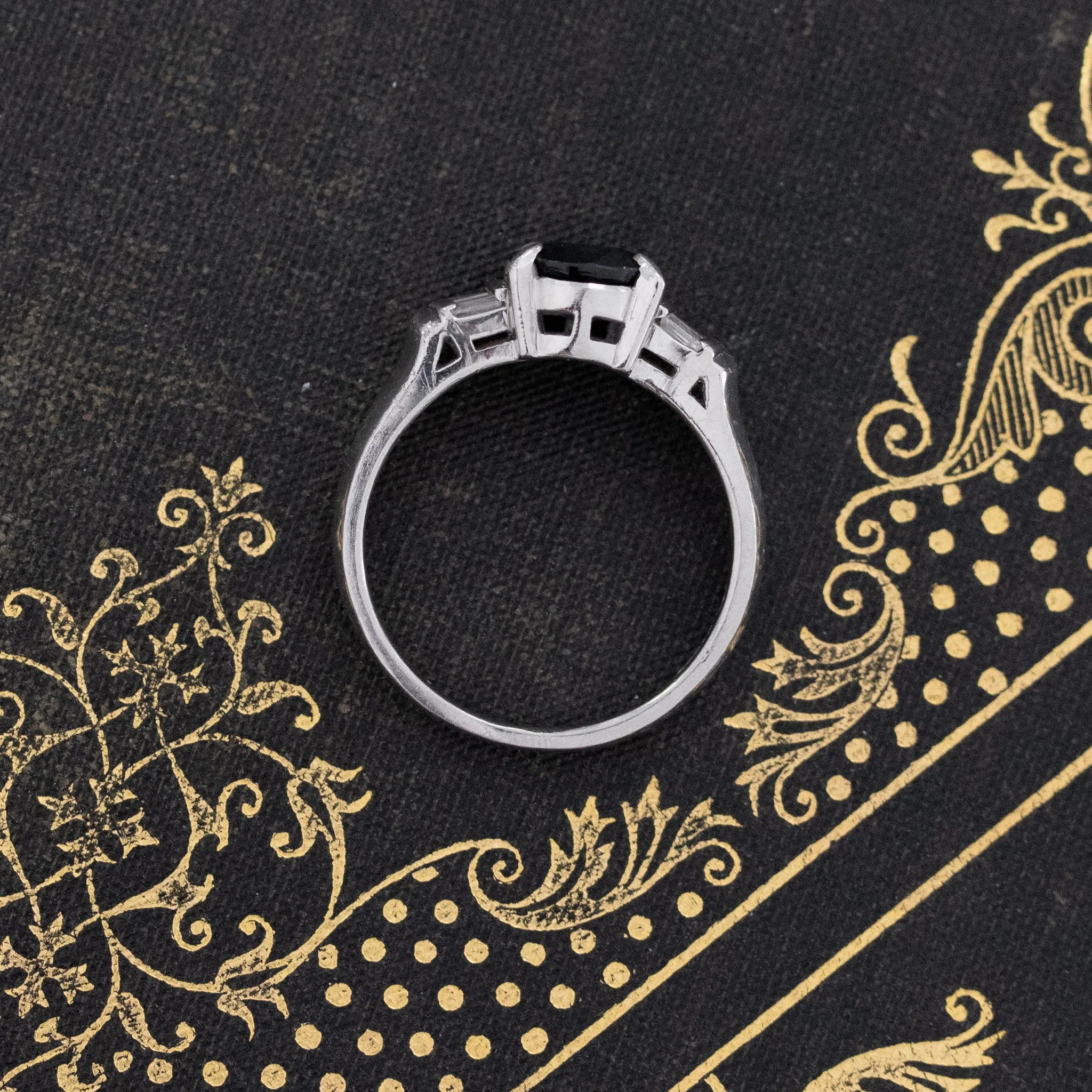 2.20ctw Sapphire & Diamond Ring