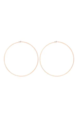 25805-100 - 2MM WIRE 100MM HOOP EARRINGS