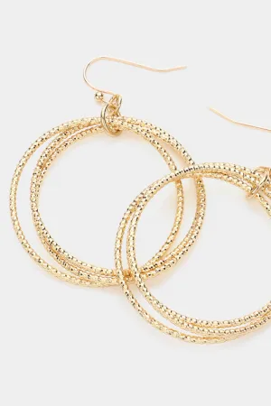 3 Hoop Earrings