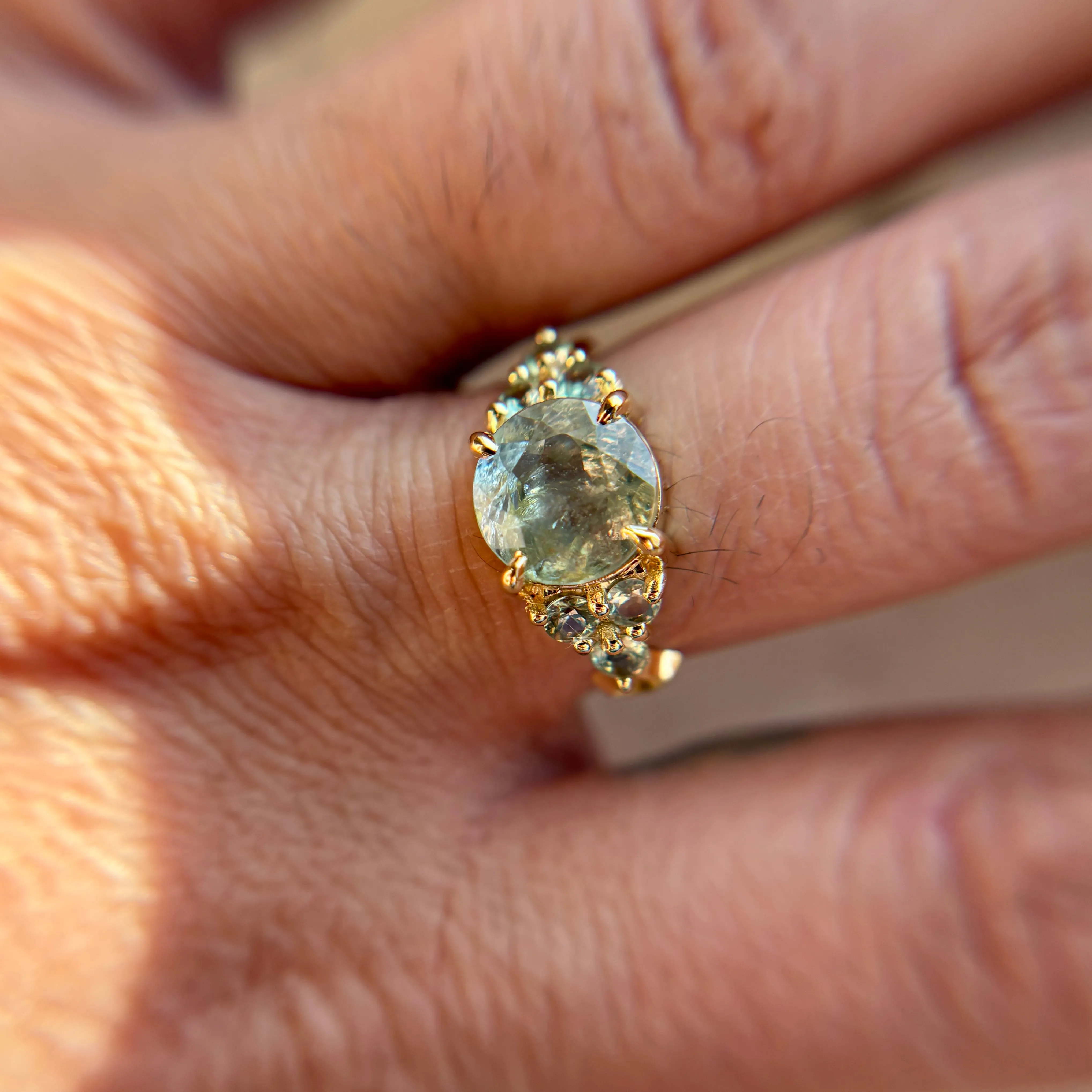 3.42ct Grande Montana Sapphire Nico
