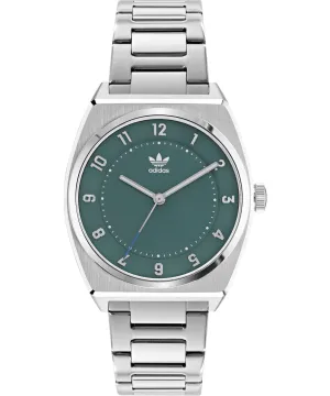 ADIDAS WATCHES Code Two Watch - Silver/Green