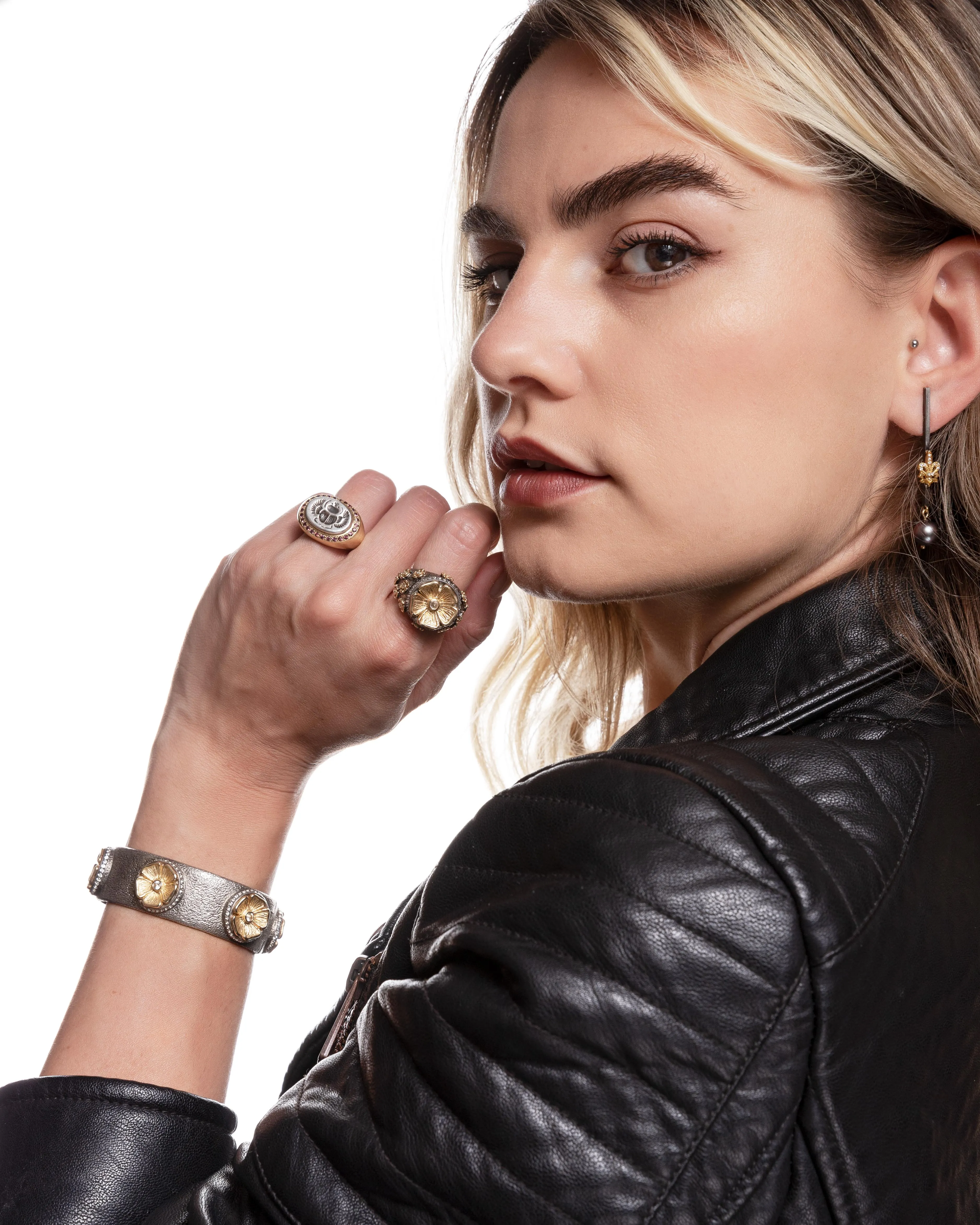 ALL OVER MINI PRIMROSE RING