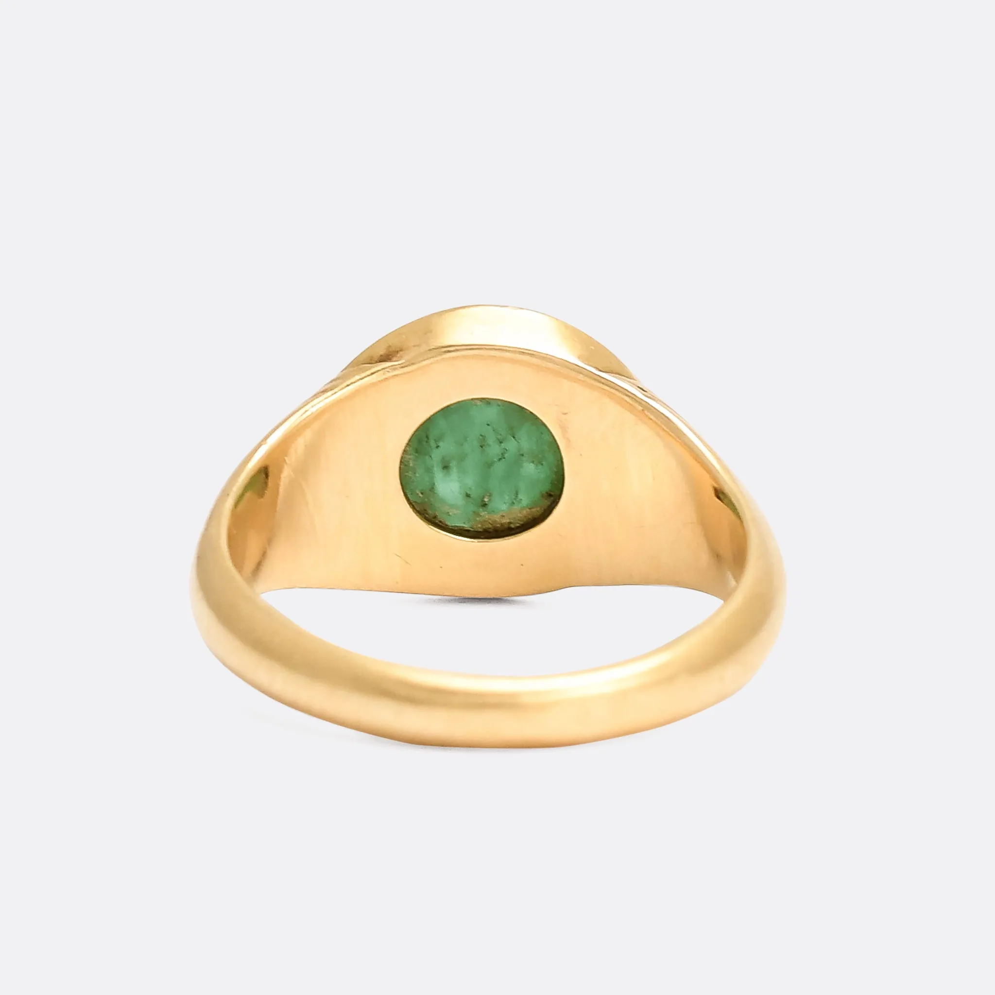 Ancient Roman Pastoral Intaglio Signet Ring