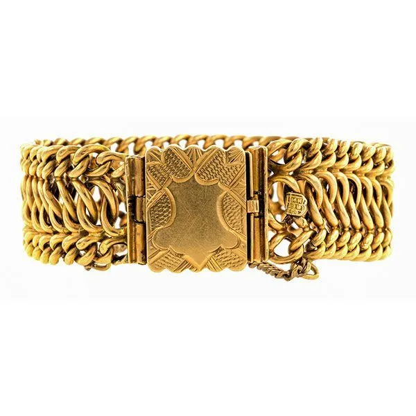 Antique Chain Link Bracelet