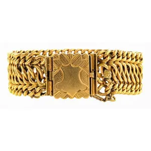 Antique Chain Link Bracelet