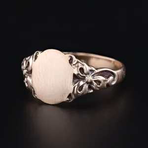 Antique Signet Ring of 10k Gold
