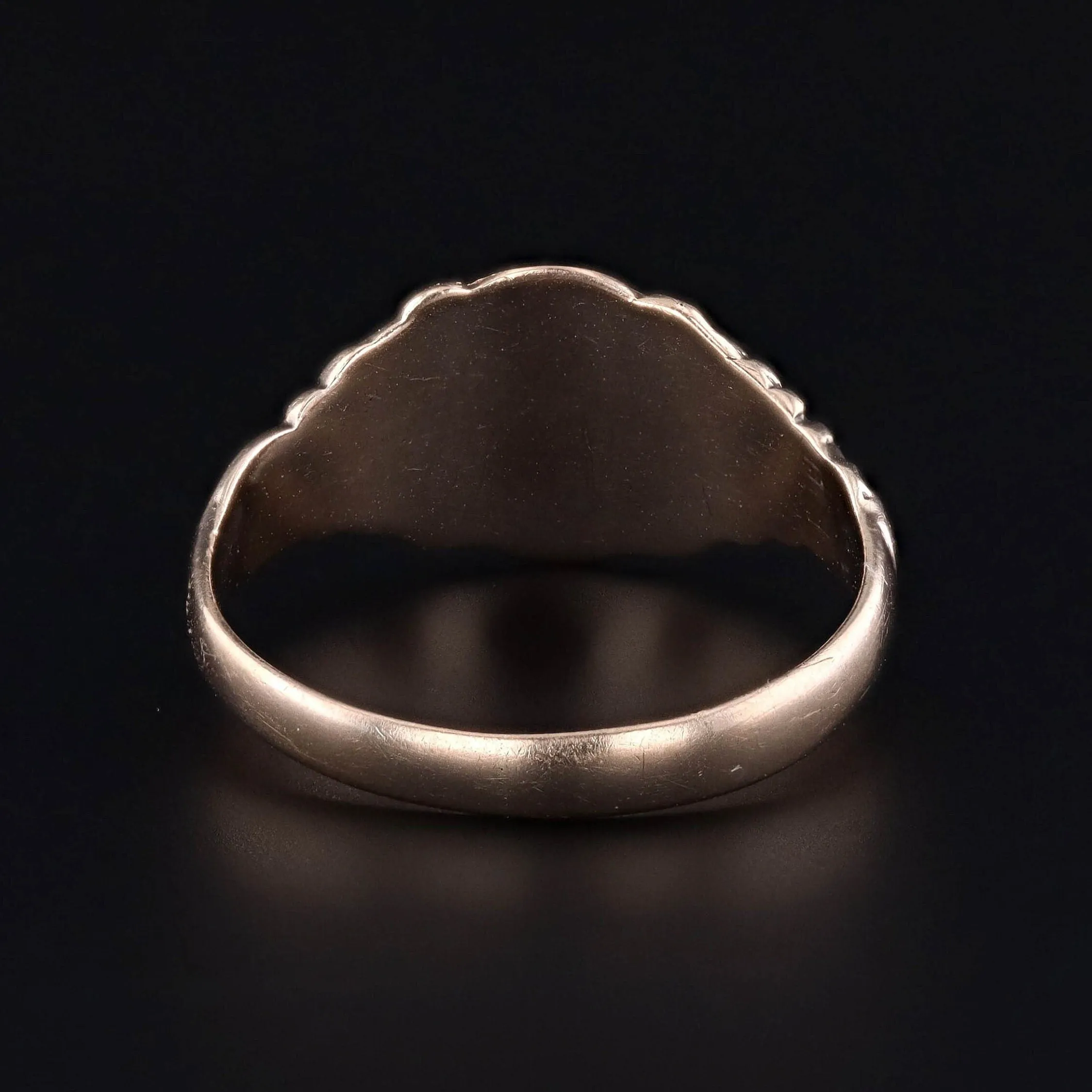 Antique Signet Ring of 10k Gold