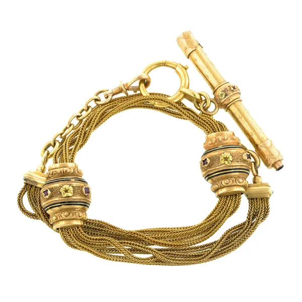 Antique Watch Chain Necklace / Bracelet