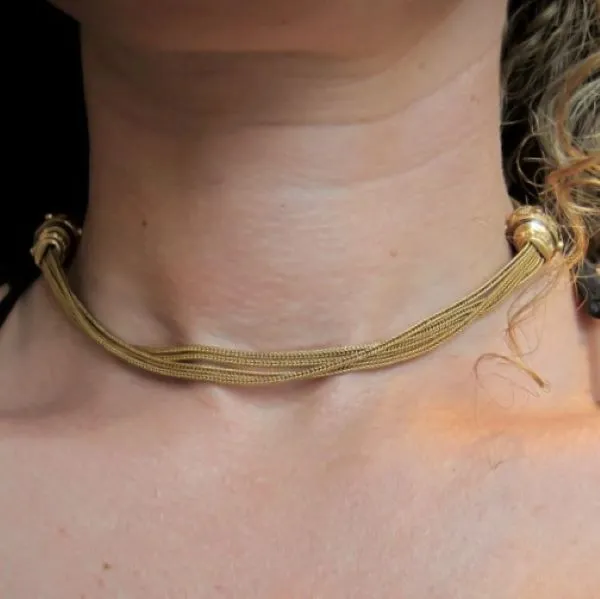 Antique Watch Chain Necklace / Bracelet