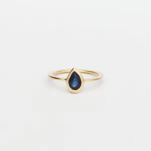 Arcadia with Sapphire, Large, 19k