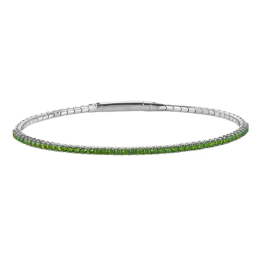 August Birthstone Flex Bracelet