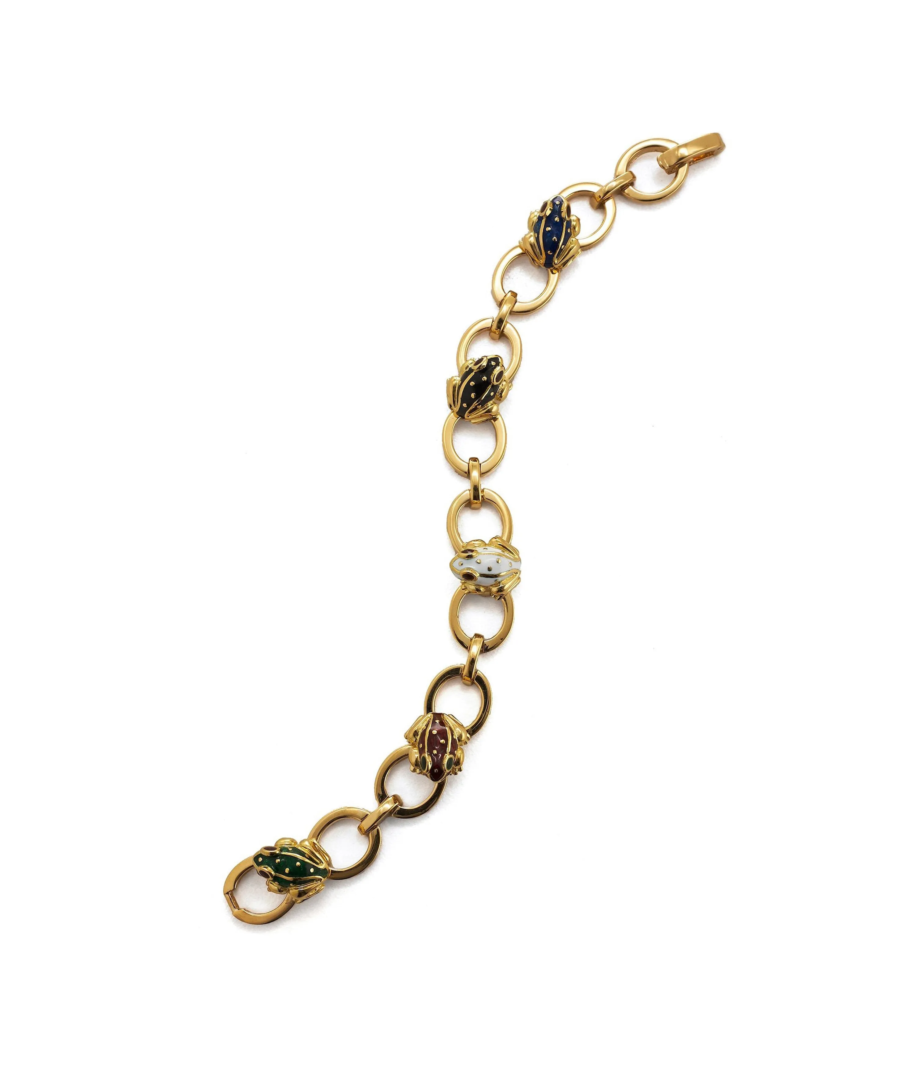 Baby Frog Link Bracelet