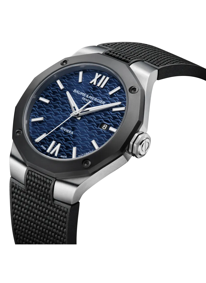 Baume & Mercier Riviera Auto Steel-ADLC 10768