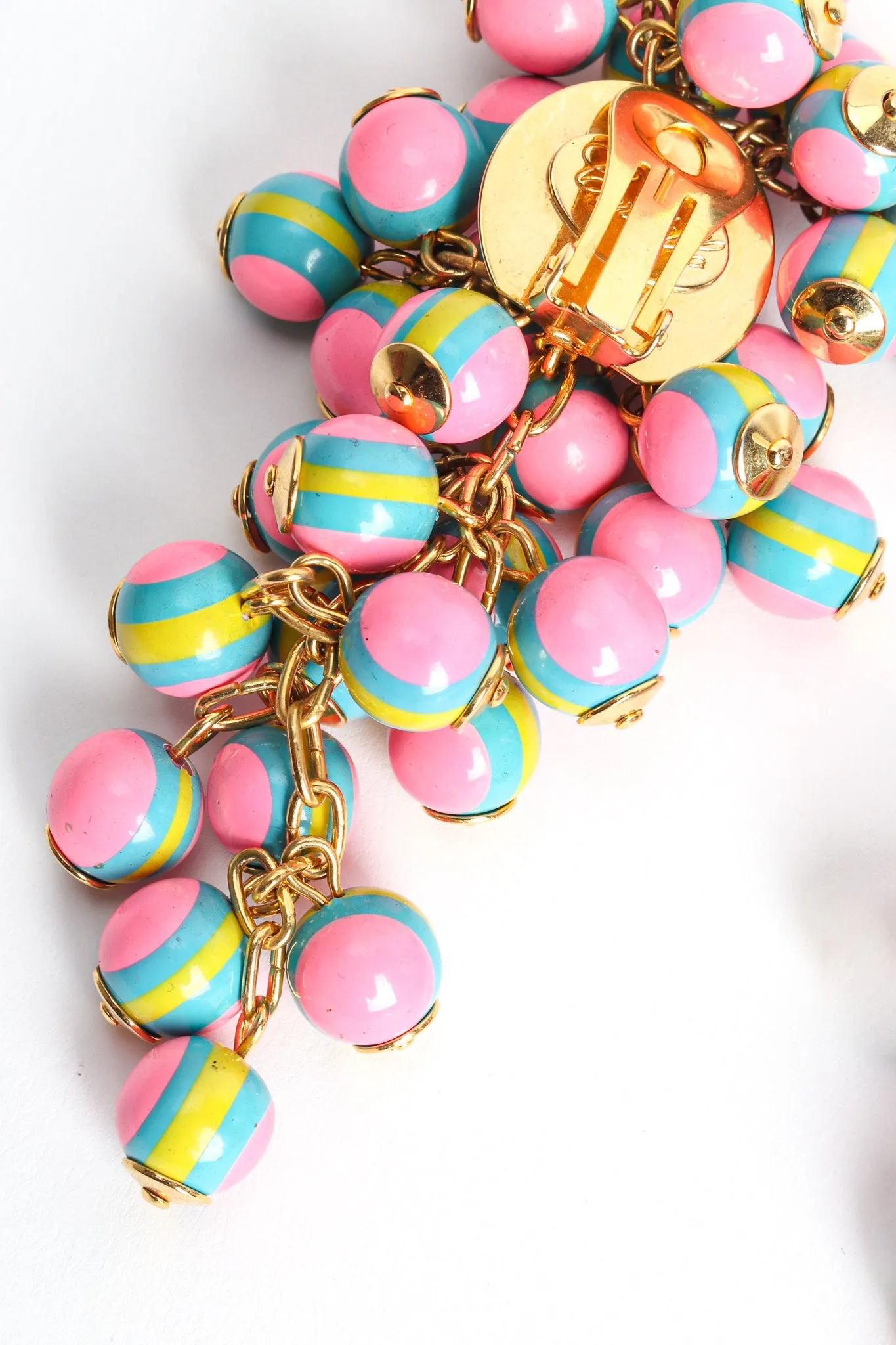 Bead Cluster Chandelier Earrings