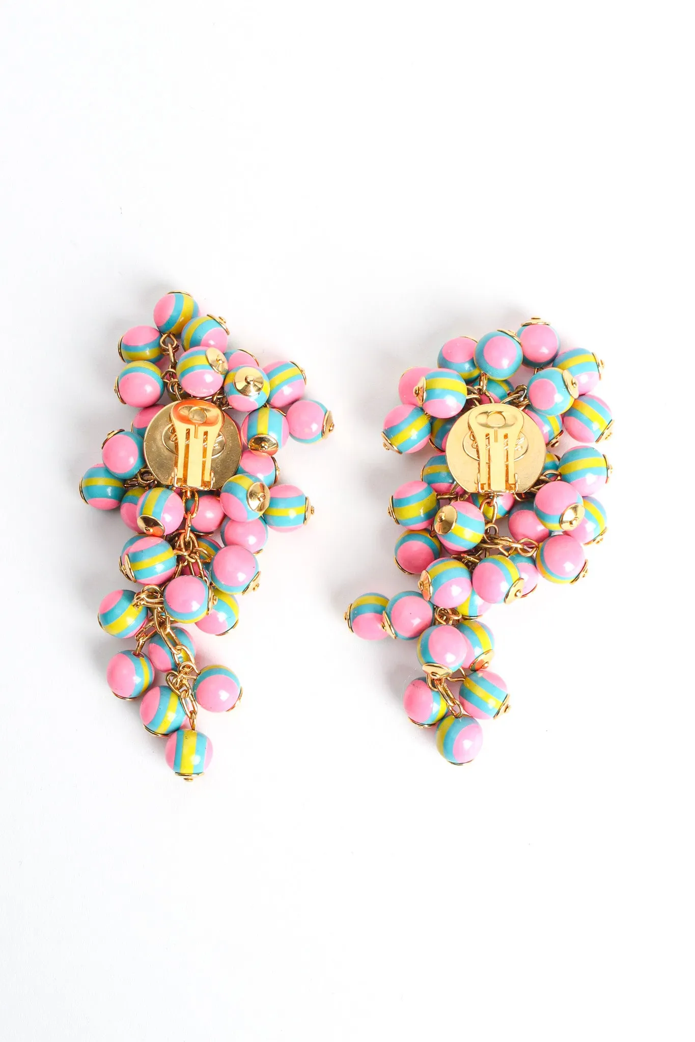 Bead Cluster Chandelier Earrings