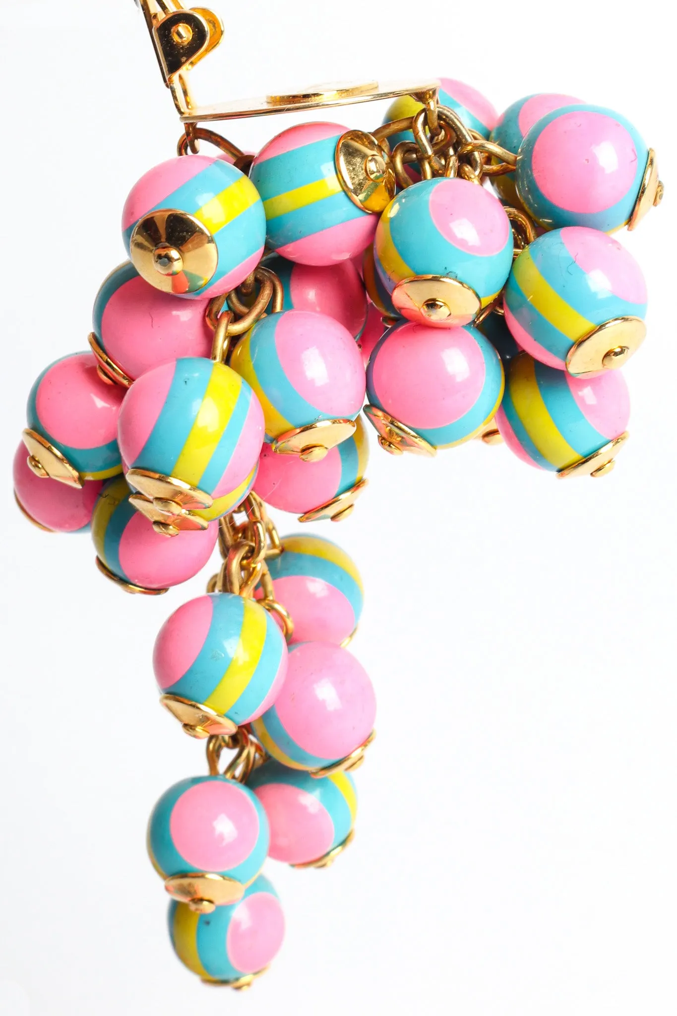 Bead Cluster Chandelier Earrings