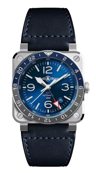 BELL & ROSS BR 03-93 GMT BLUE
