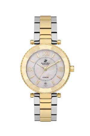 BEVERLY HILLS POLO CLUB Women’s Stainless Steel Quartz Watch – BP3566C.220