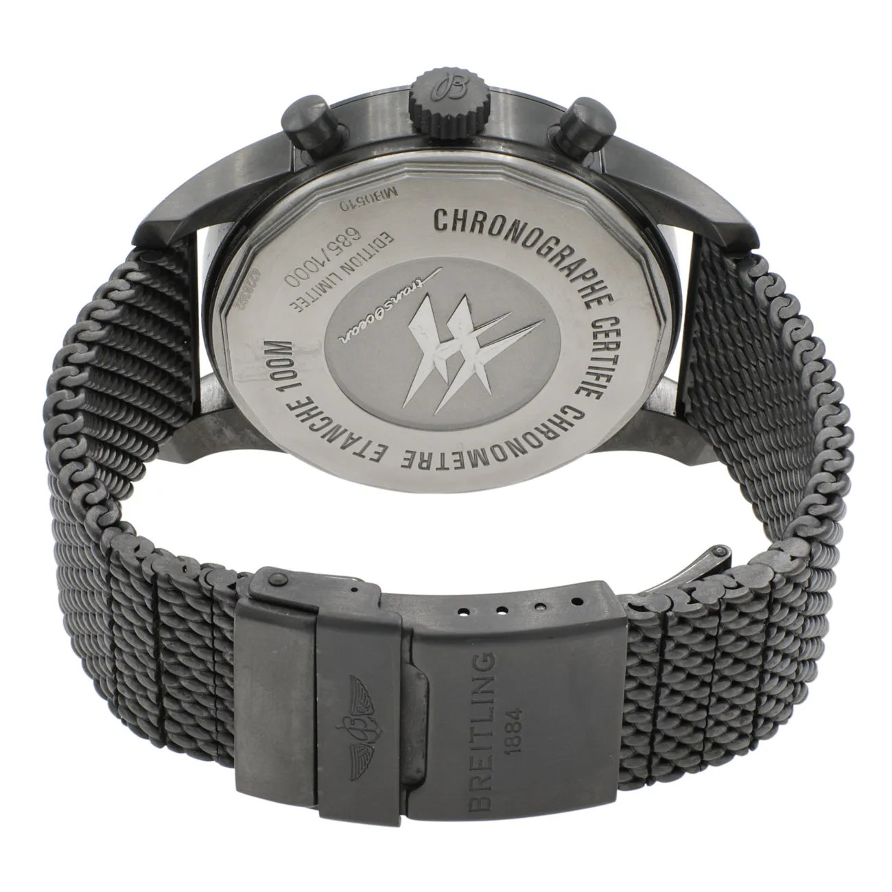 Breitling PVD Stainless Steel Transocean Unitime Pilot MB0510U6