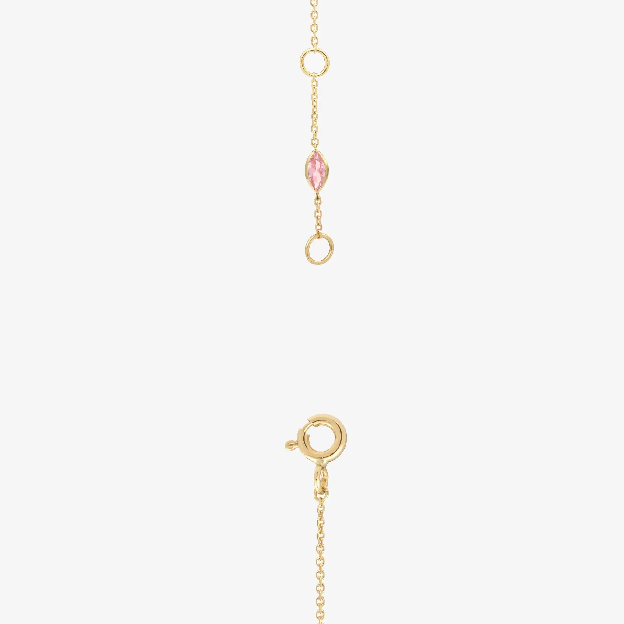 Camélia Necklace 1 - Pink (By Special Order)