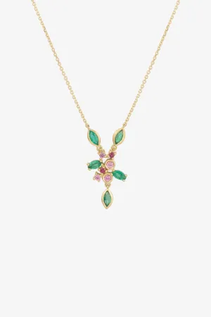 Camélia Necklace 1 - Pink (By Special Order)