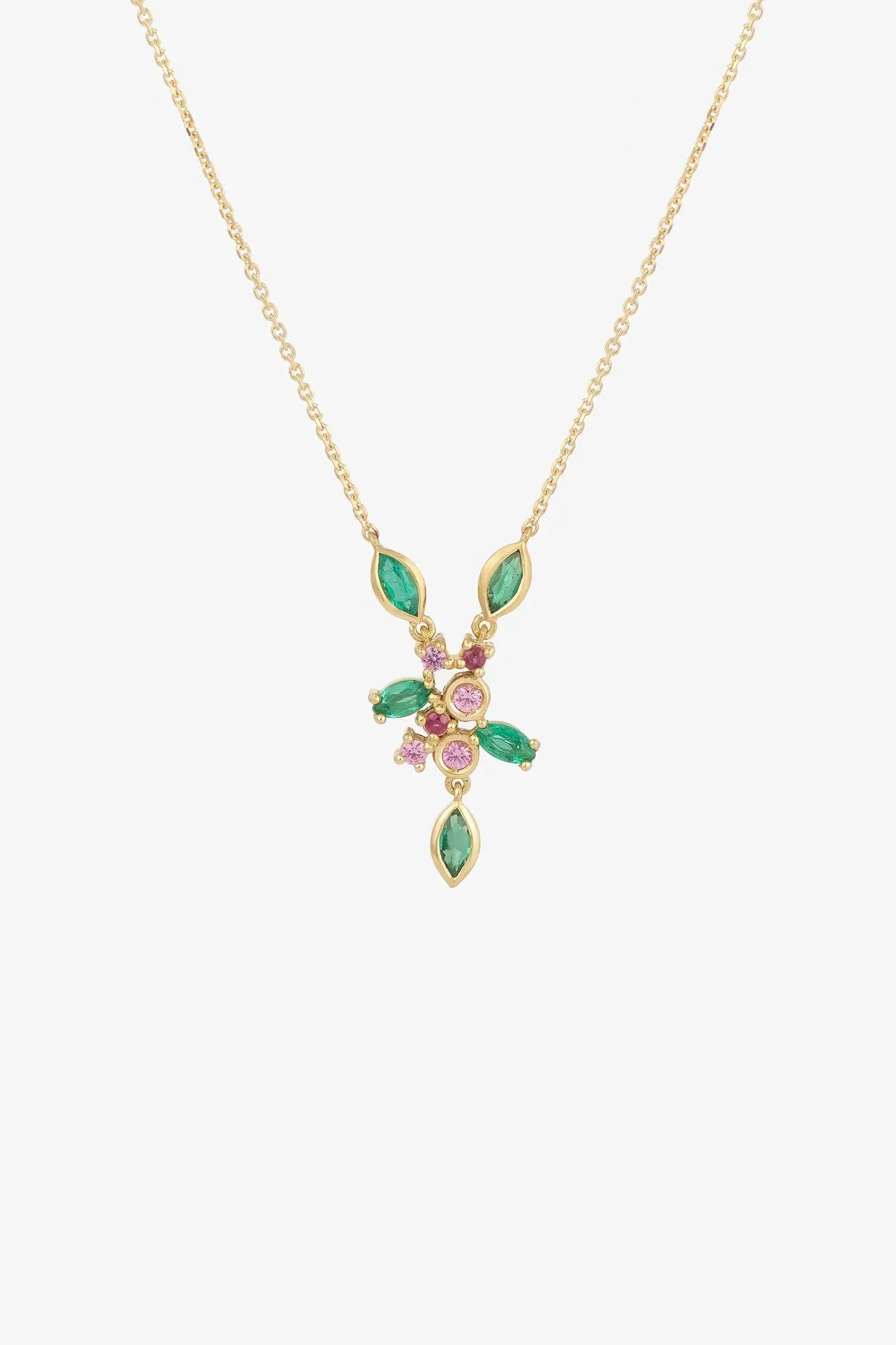 Camélia Necklace 1 - Pink (By Special Order)