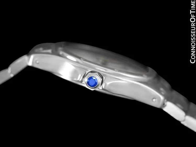 Cartier Santos Ronde Mens Watch, Automatic - Stainless Steel