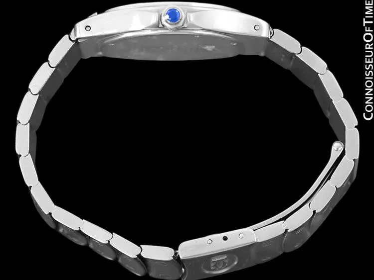 Cartier Santos Ronde Mens Watch, Automatic - Stainless Steel