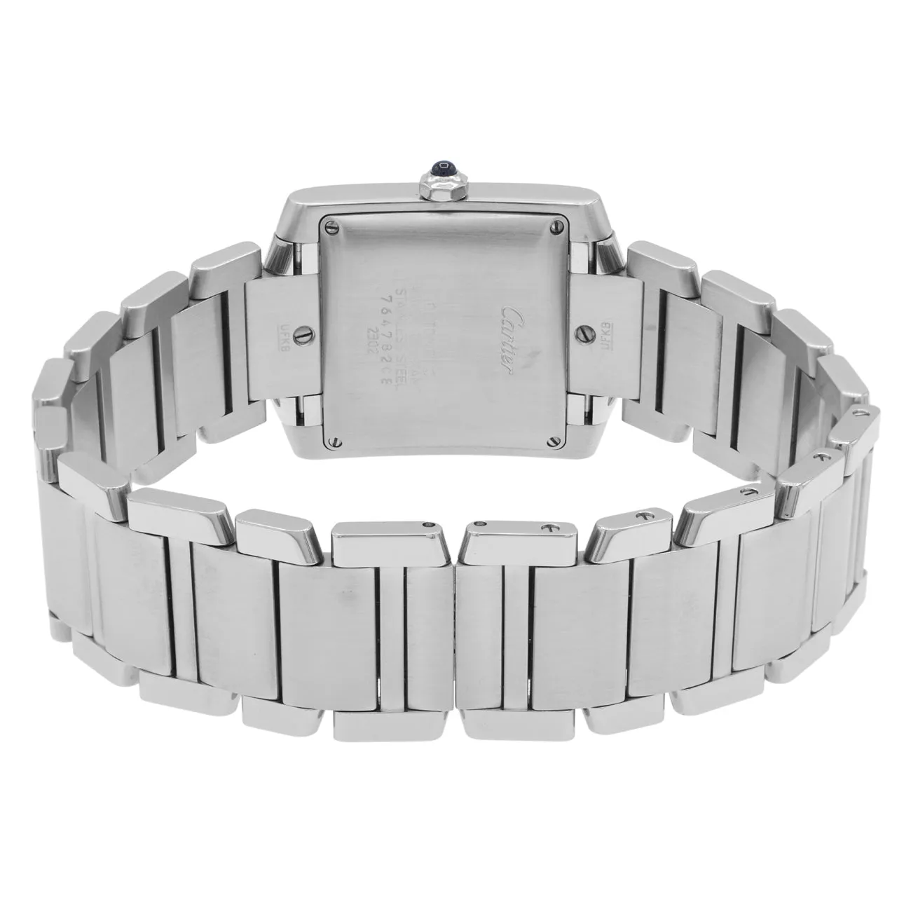 Cartier Stainless Steel Tank Francaise Automatic W51002Q3