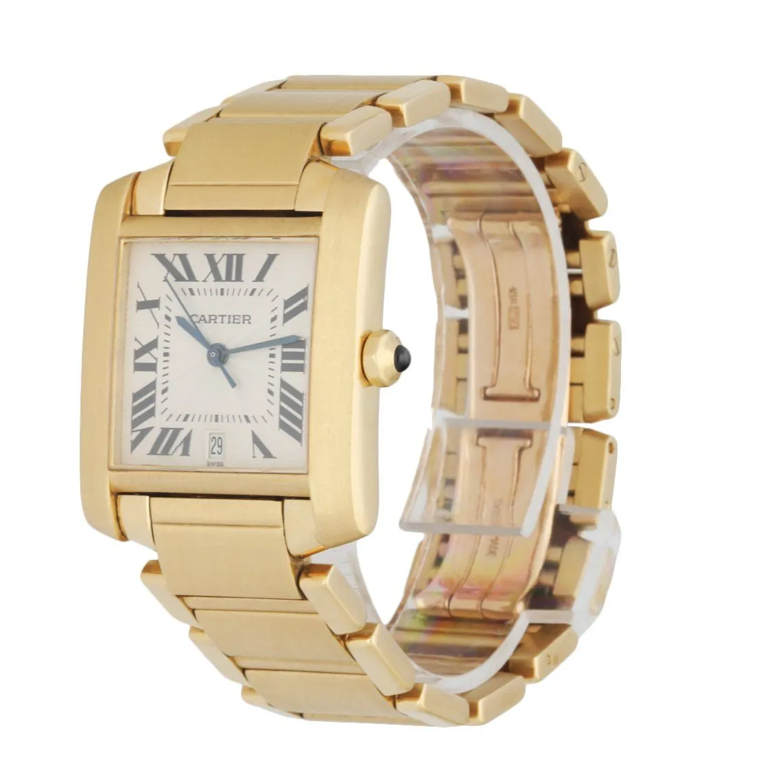Cartier Tank Francaise 1840 18K Yellow Gold Men's Watch