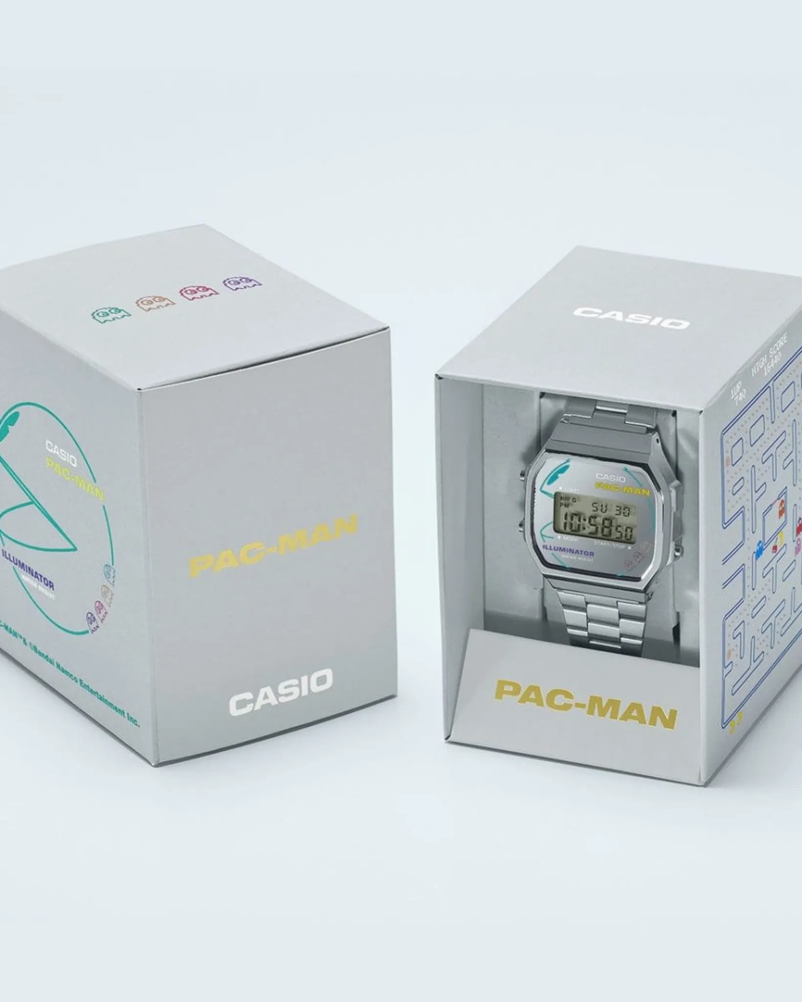 Casio x PAC-MAN A168WEPC-7A Watch