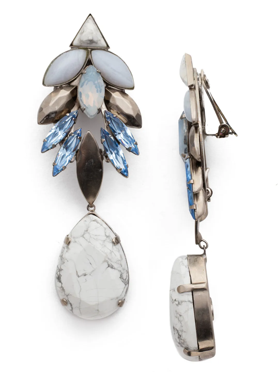 Cersei Clip Earring Clip On Earrings - EEF44CASGLC