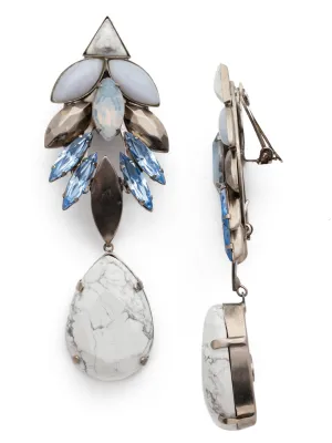 Cersei Clip Earring Clip On Earrings - EEF44CASGLC