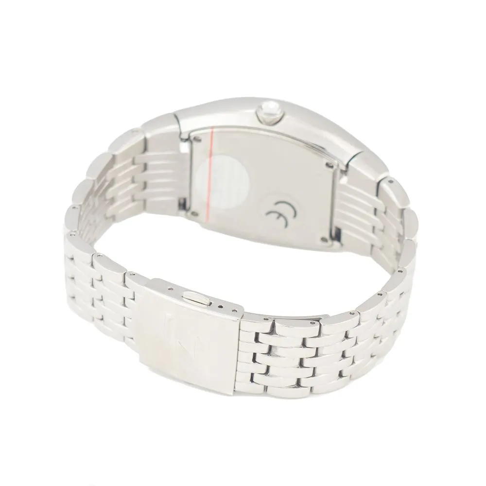 Chronotech Silver Stainless Steel Watch