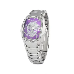 Chronotech Silver Stainless Steel Watch