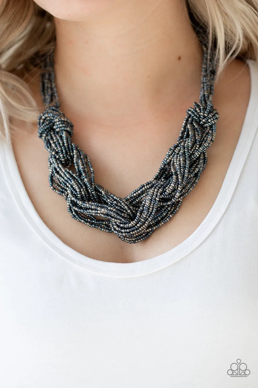 City Catwalk Blue Paparazzi Necklace