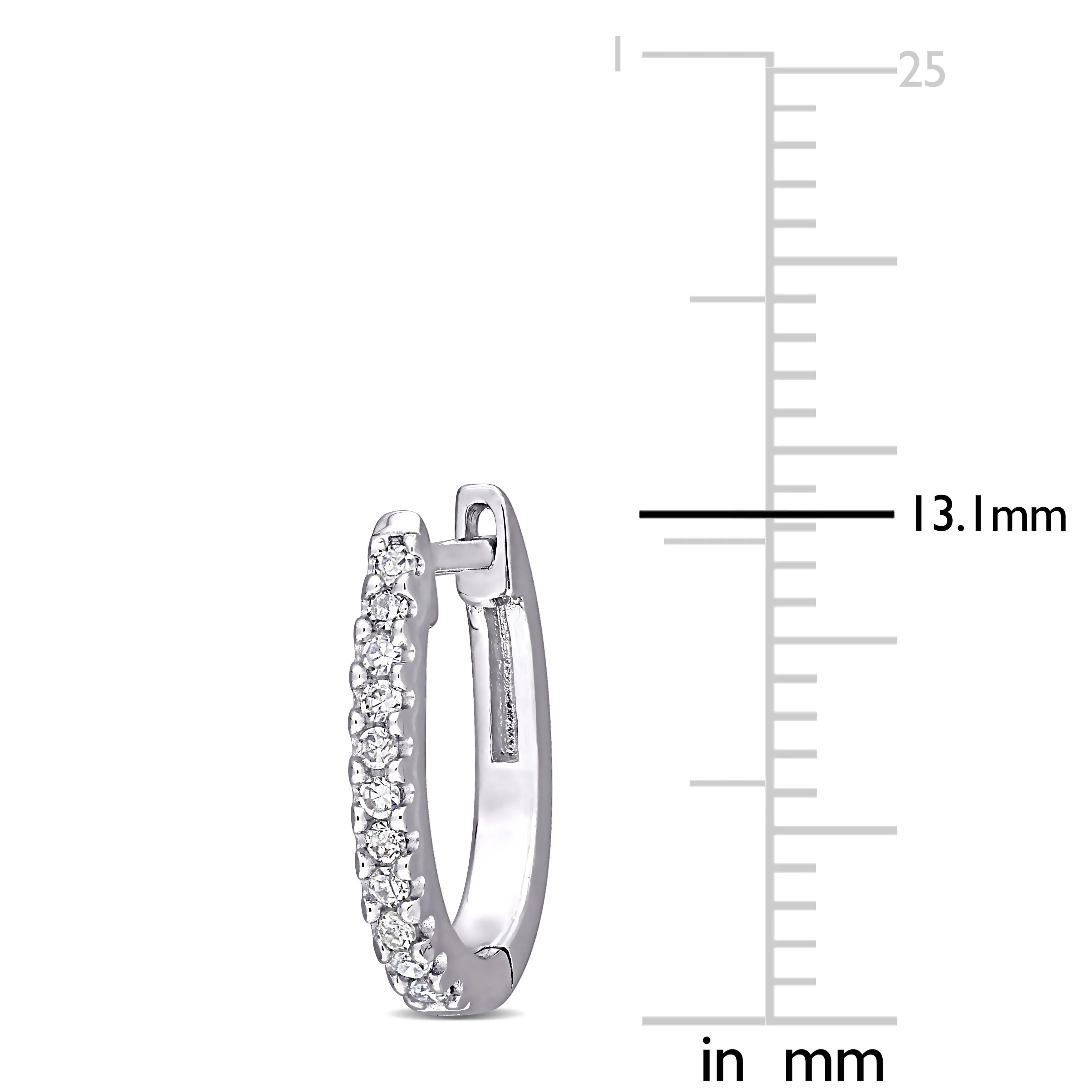 Classic Huggie Earrings 10k Gold