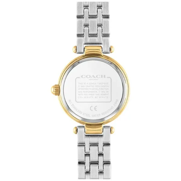 Coach Park Two-tone Stainless Steel Silver Dial Quartz Watch for Ladies - 14503643