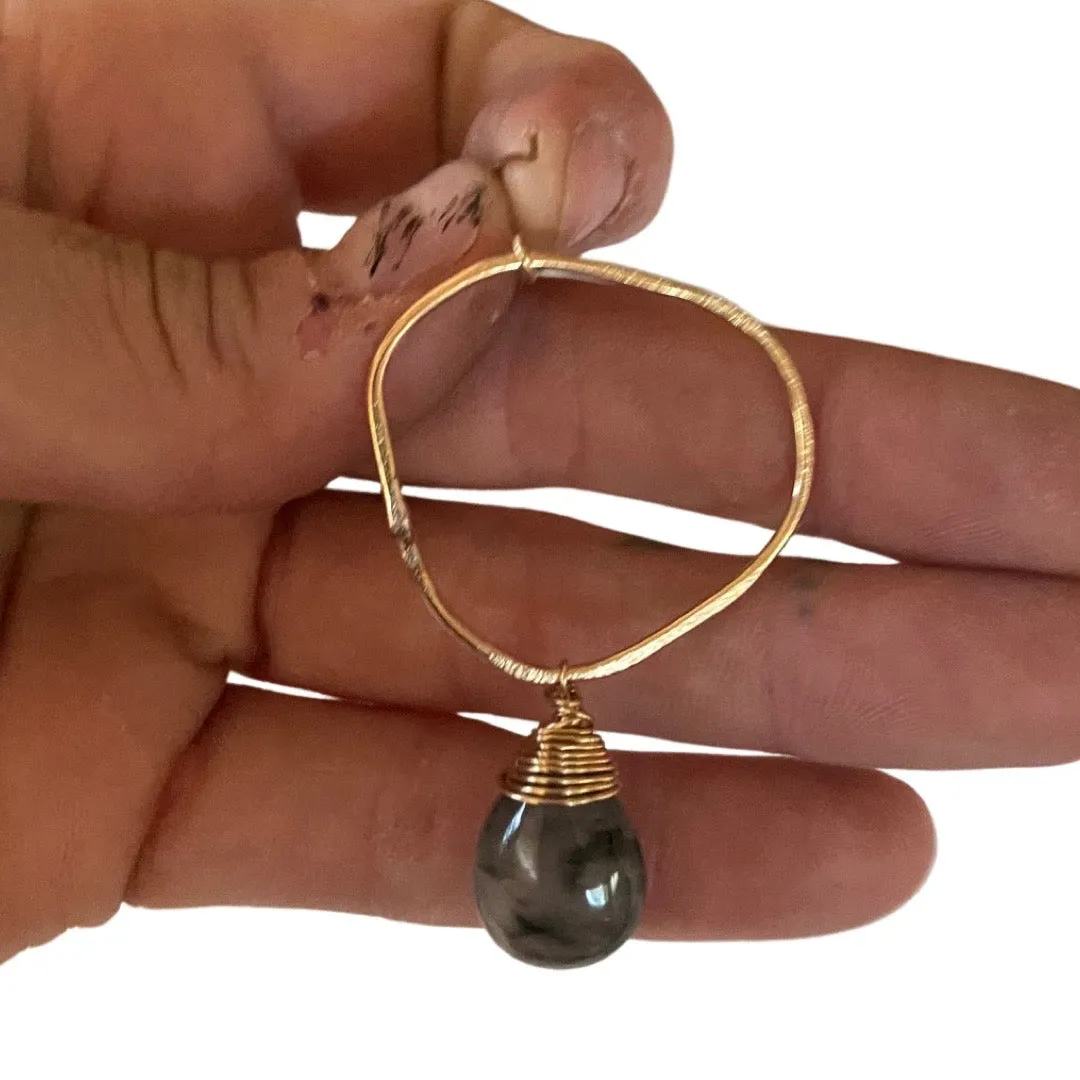 Coco Irregular Hoop Earrings