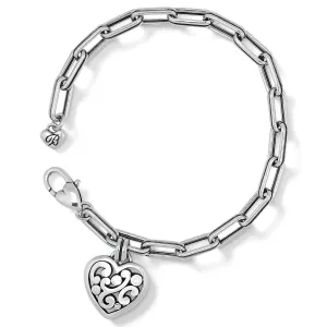 Contempo Heart Link Bracelet - JF0017
