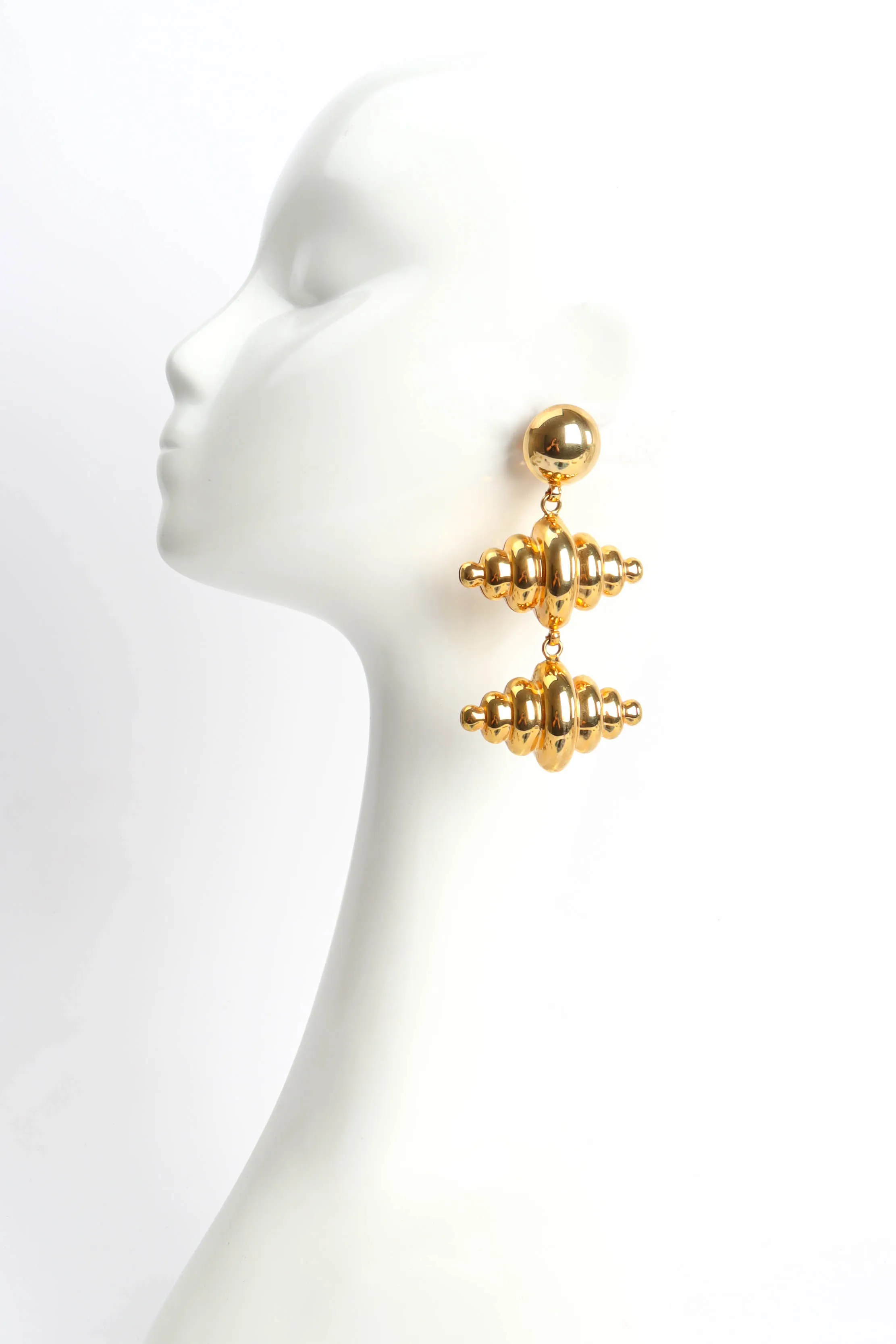 Croissant Chandelier Earrings