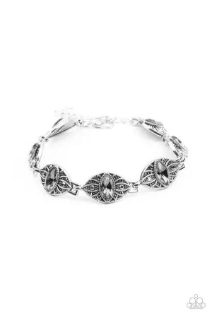 Crown Privilege Silver Paparazzi Bracelet