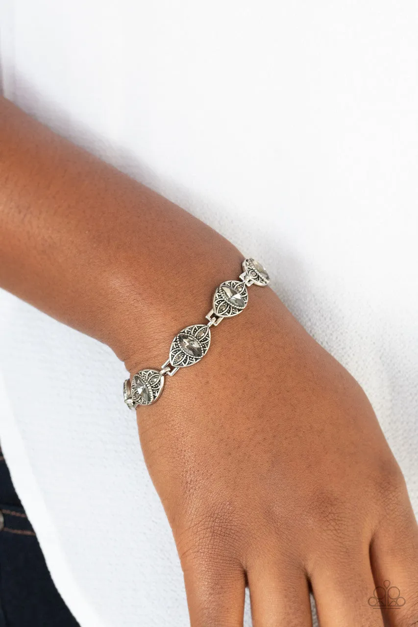 Crown Privilege Silver Paparazzi Bracelet